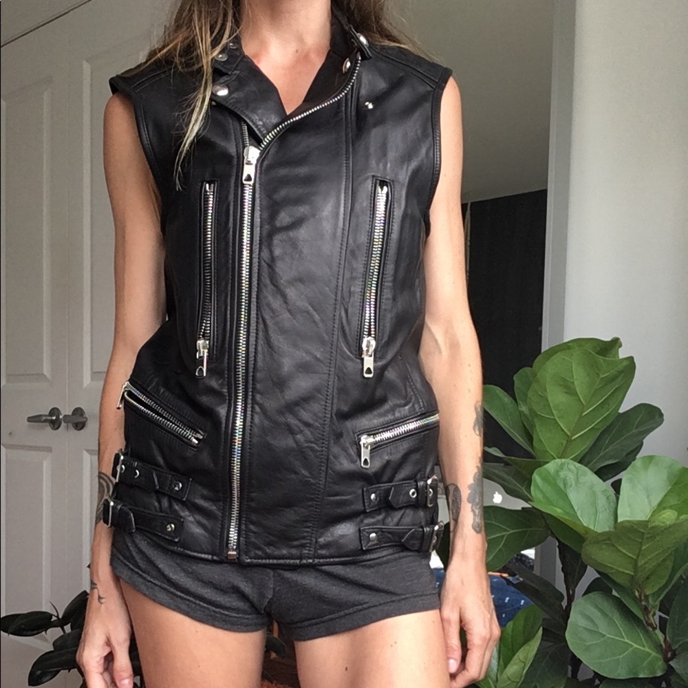 Leather Vest